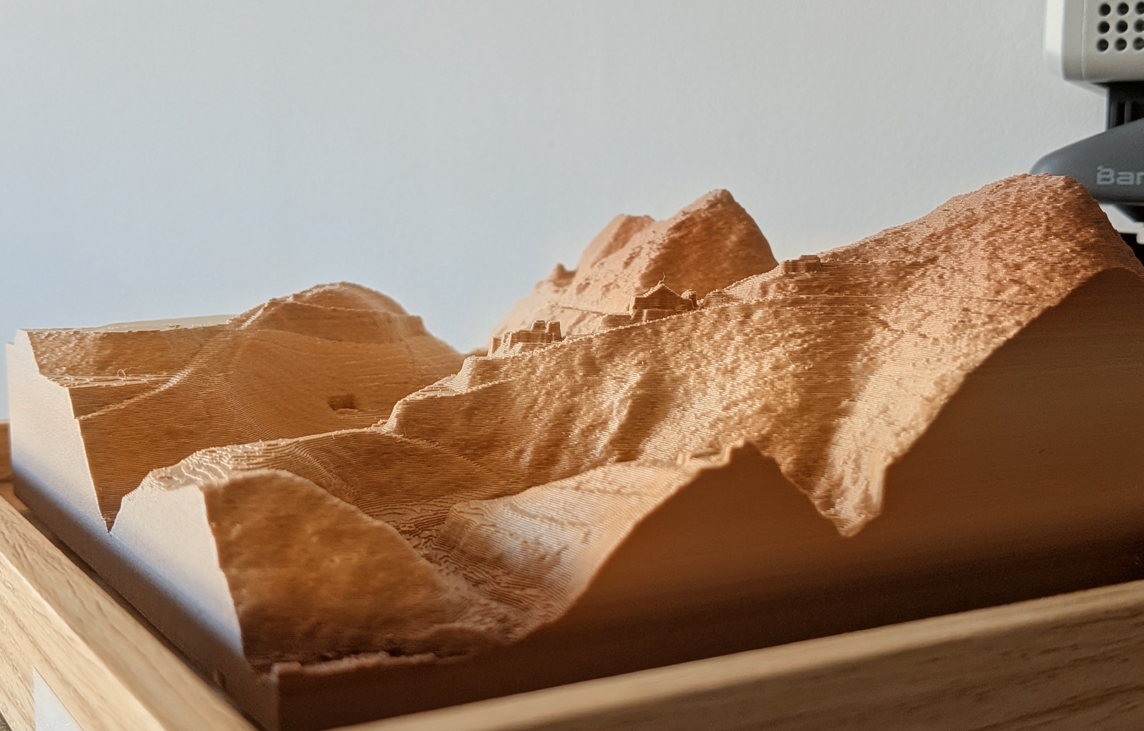 Maqueta 3D Sierra Tejeda y Almijara - Pico La Maroma